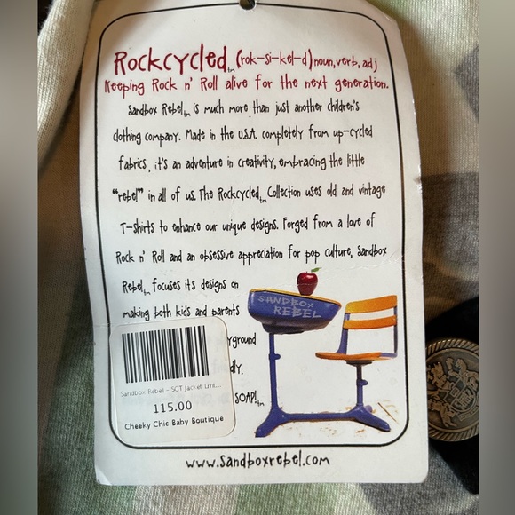 Green Day Rockcycled Jacket/Tshirt - Picture 5 of 7